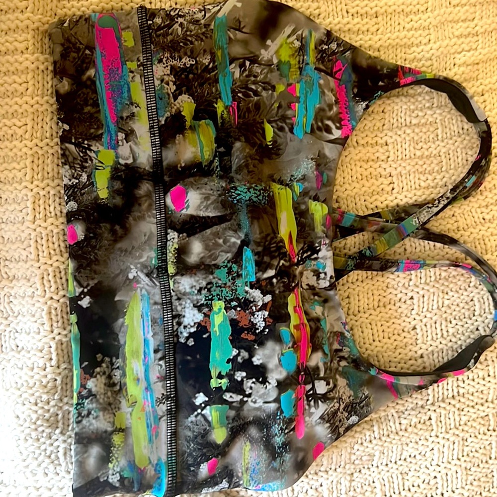 Lululemon sports bra only worn one time size 6